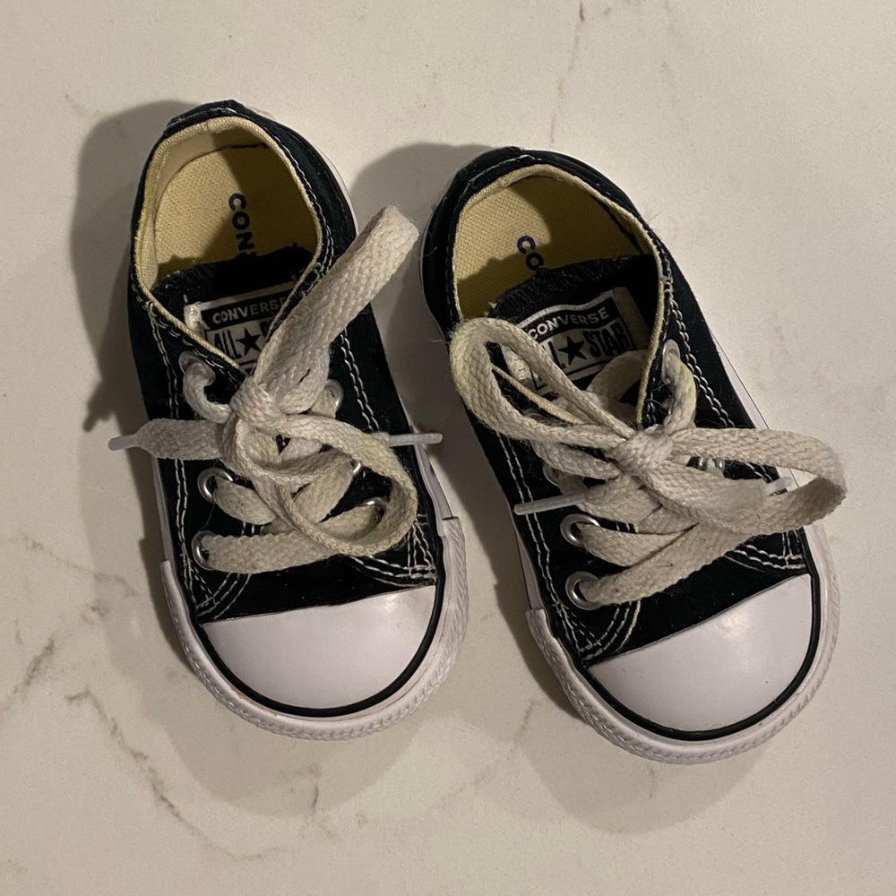 Block Converse Chucks Baby Toddler Black